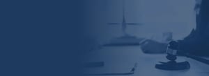 Lawyer meeting with client navy color overlay